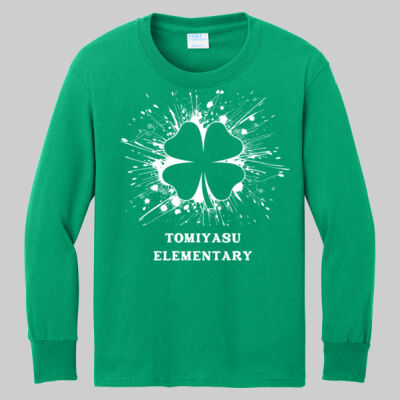 Youth Long Sleeve Shirt - Shamrock Thumbnail